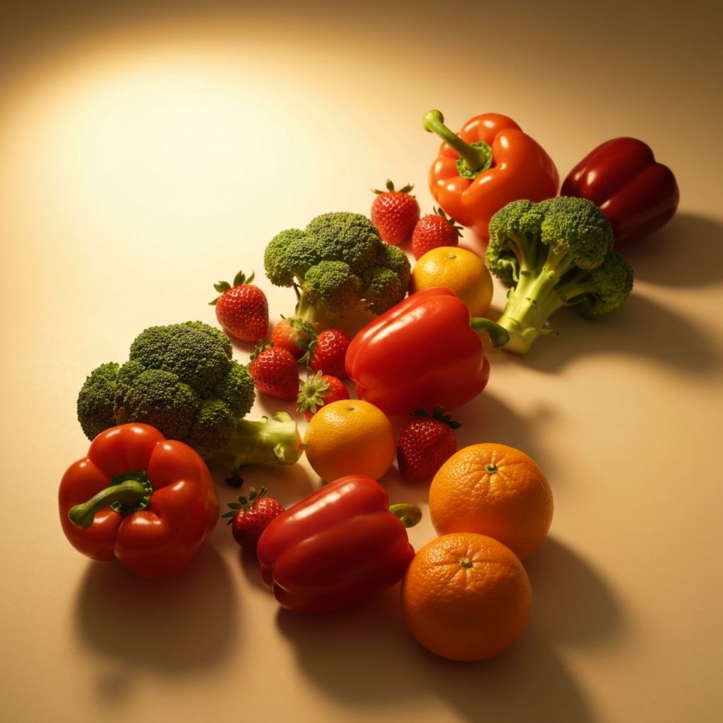 Frisches Gemüse und Obst